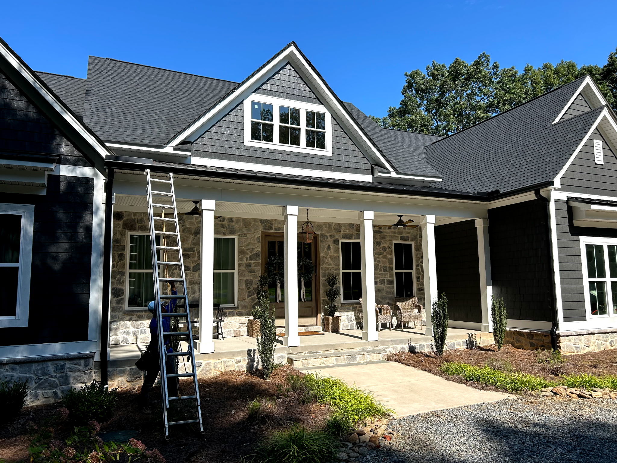 Professional gutter installation